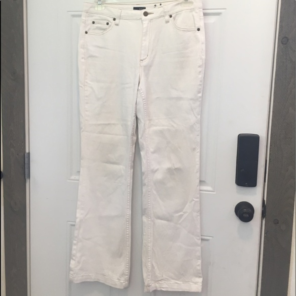A New Approach Off white Boot Cut stretchy Jeans